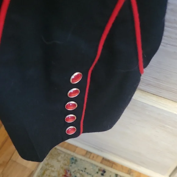 Roper Black Western Shirt with Blue Embroidery - Picture 6 of 6